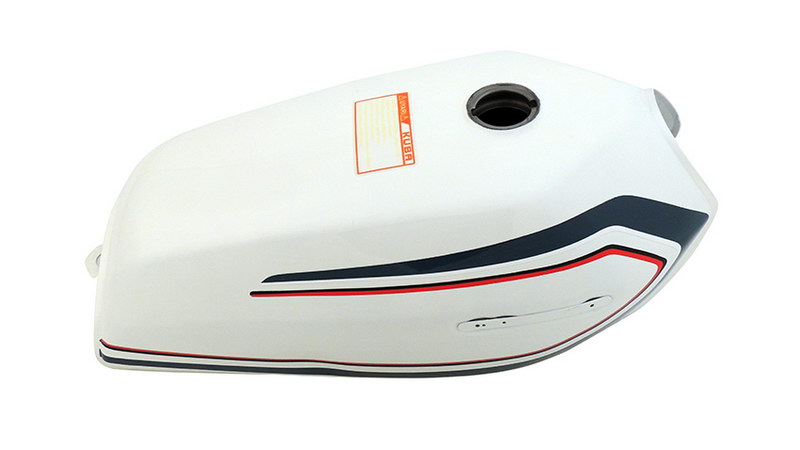 BENZİN DEPOSU BEYAZ ( KM125-6 )